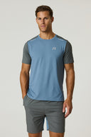 Flight T-Shirt - Air Force Blue / Gunmetal