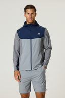 Flight Windbreaker - Grey / Navy