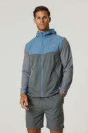 Flight Windbreaker - Air Force Blue / Gunmetal