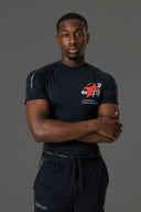 RP Base-Layer T-Shirt - Black / Red