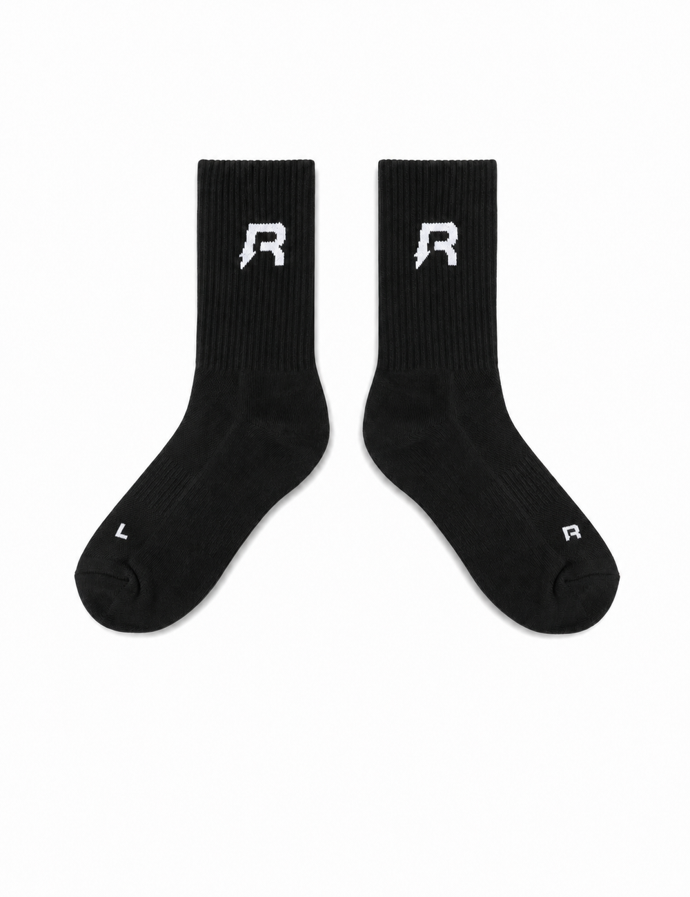 3 - PACK - TREAD SOCKS - BLACK-3