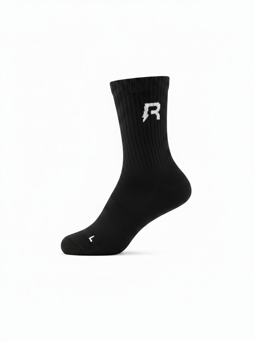 3 - PACK - TREAD SOCKS - BLACK