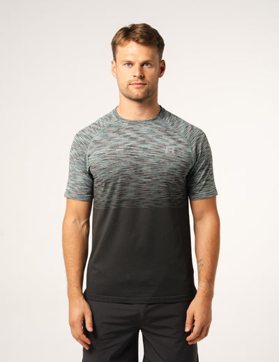 AXIS T-SHIRT - LAGOON / BLACK SAND