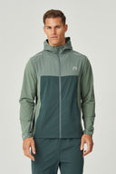 FLIGHT WINDBREAKER - HUNTER GREEN / BOTANICAL
