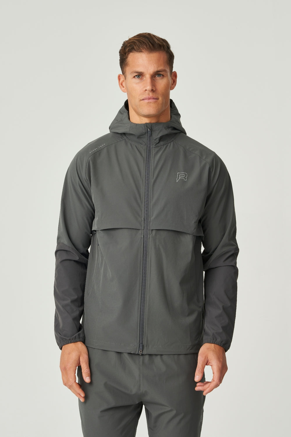Curve Windbreaker - Graphite / Black Sand