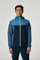 Flight Windbreaker - Cyan / Ink