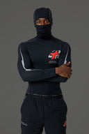 RP Base-Layer Balaclava Hoodie - Black / Red