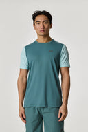 Flight T-Shirt - Forest Green / Mint