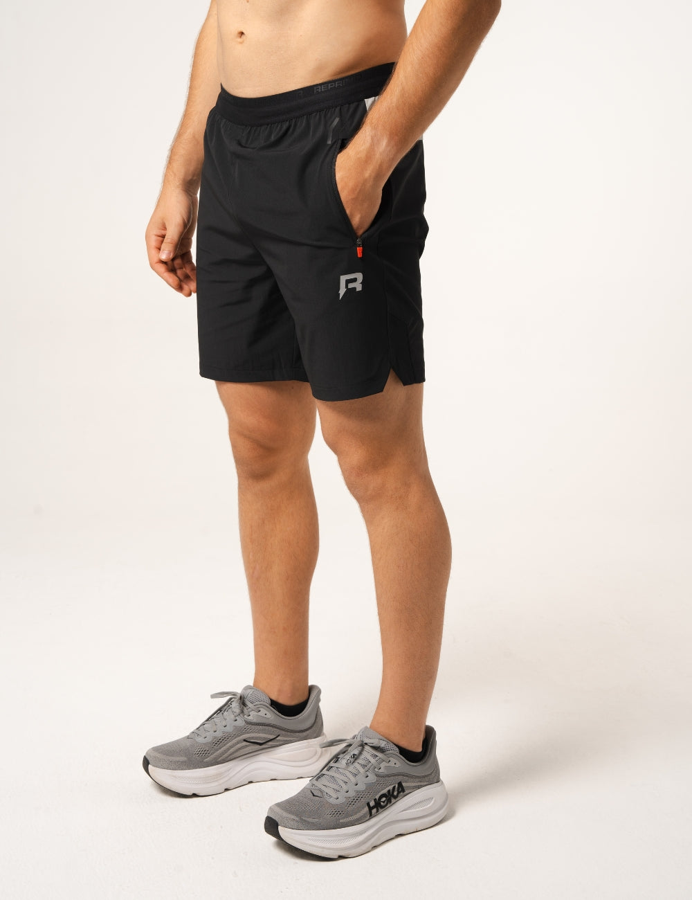 XCELERATE SHORTS - BLACK / GREYLIGHT