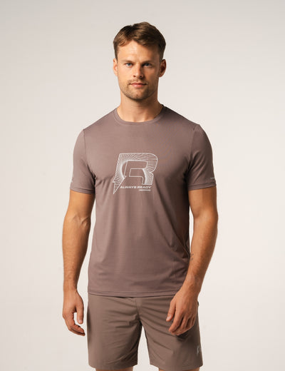 HELIX T-SHIRT - IRON