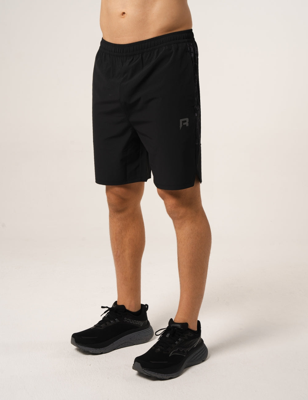 SHIBORI SHORTS - BLACK