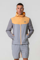 Flight Windbreaker - Orange / Grey