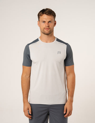 FLIGHT T-SHIRT - VAPOUR BLUE / TURBULENCE