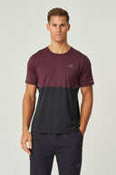 IMPACT T-SHIRT - BURGUNDY / OBSIDIAN