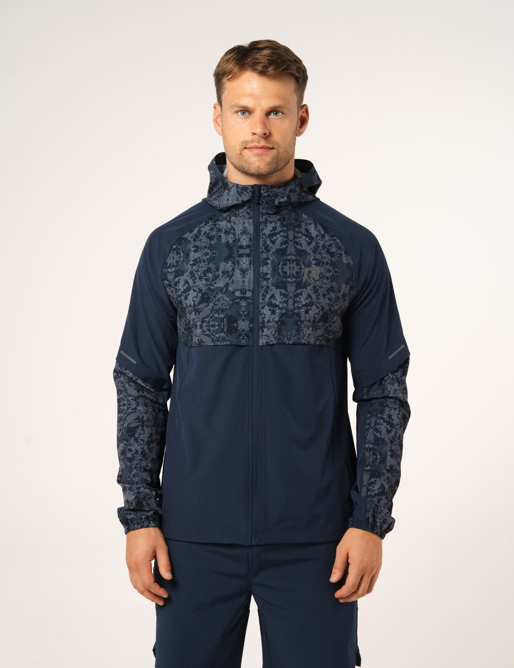 SHIBORI WINDBREAKER - NAVY