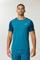 FLIGHT T-SHIRT - LAKE BLUE / TEAL
