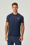 Axis Seamless T-Shirt - Navy