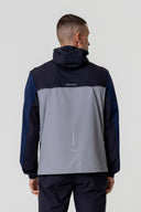 Flight Windbreaker - Dark Navy / Grey