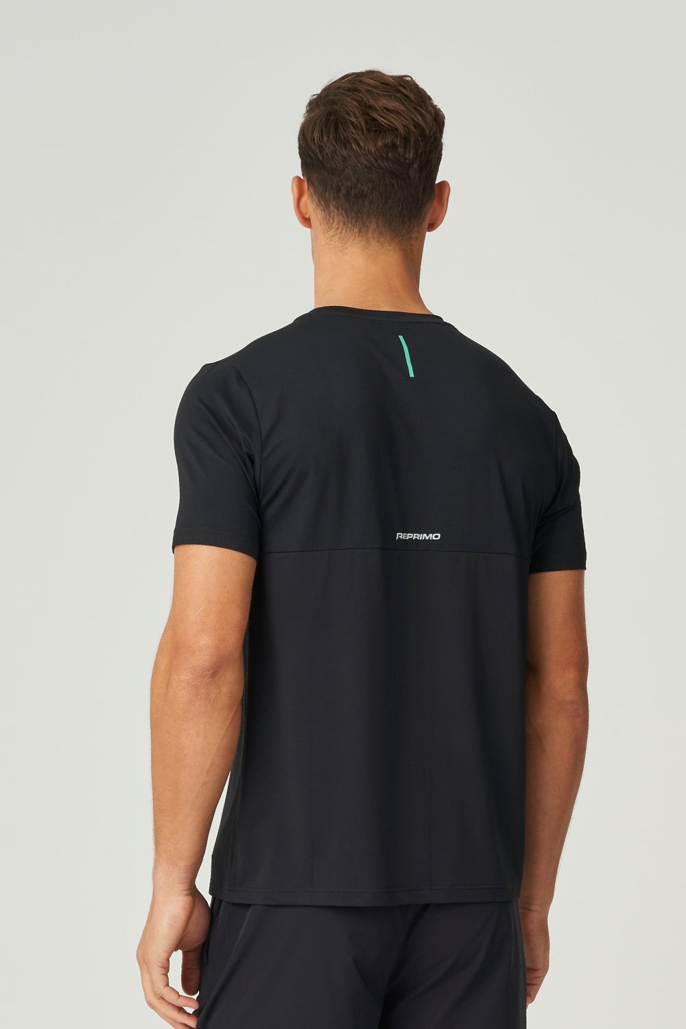 Flight T-Shirt - Black / Cyan