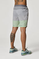 Flight Shorts - Grey / Vivid Green