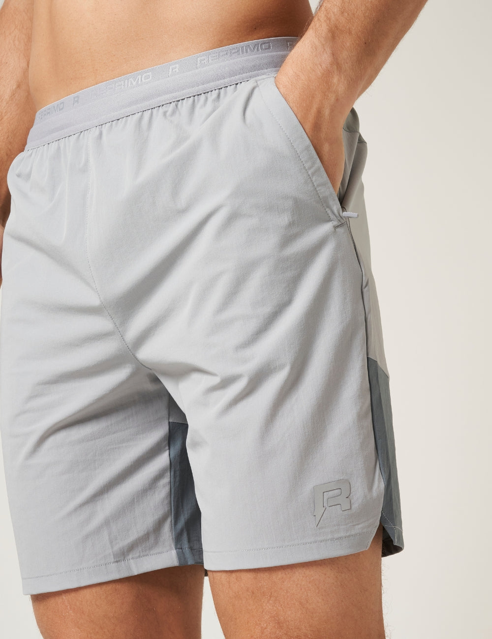 FLIGHT SHORTS - BLUE STEEL / SLEET