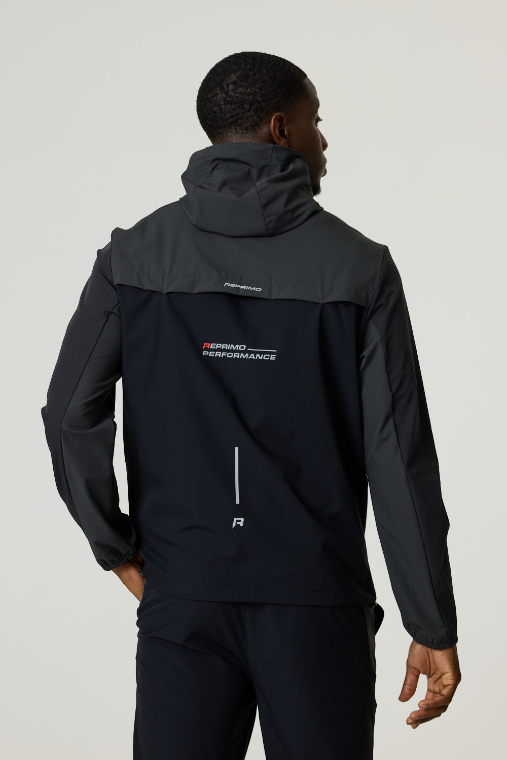RP Flight Windbreaker - Black / Red
