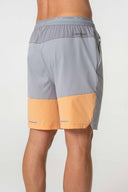 Flight Shorts - Orange / Grey