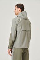 Curve Windbreaker - Khaki / Stone