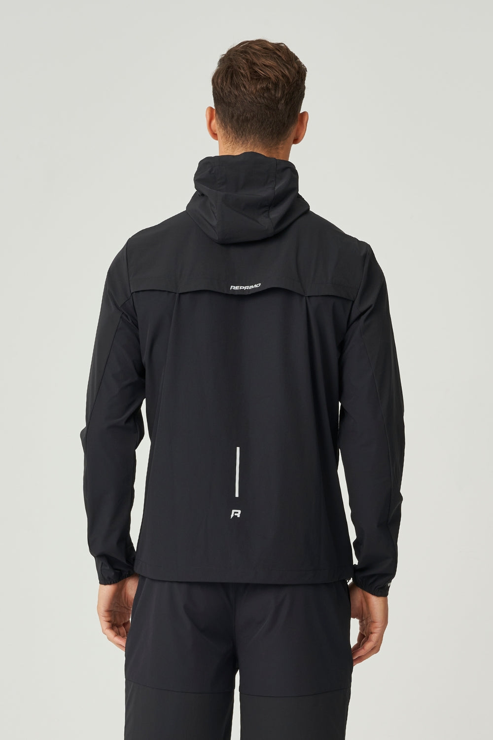 Flight Windbreaker - Black / Cyan