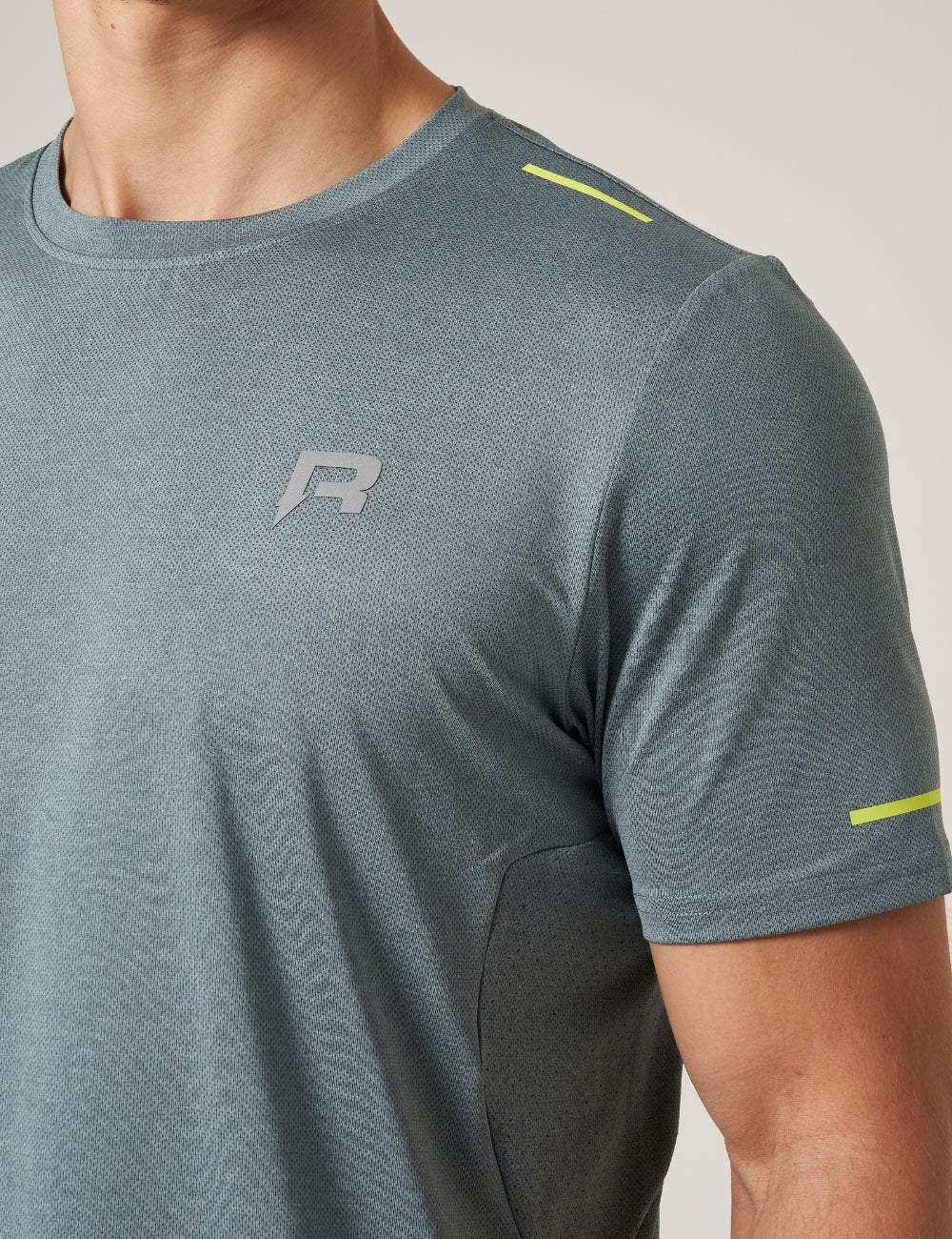 XCELERATE T-SHIRT - TIDE / MARBLE