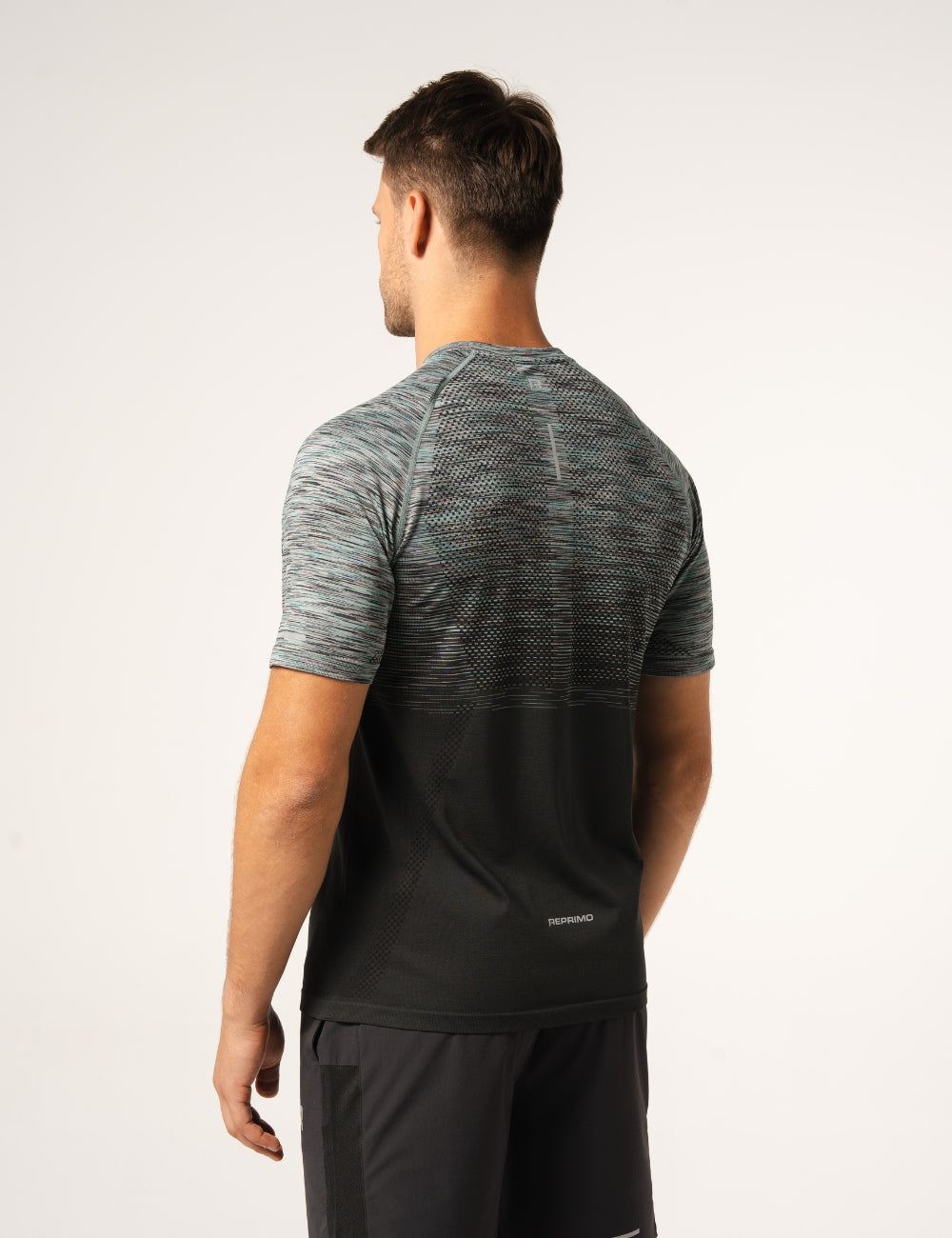 AXIS T-SHIRT - LAGOON / BLACK SAND