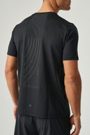 PACE T-SHIRT - BLACK / REFLECTIVE