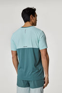Flight T-Shirt - Forest Green / Mint