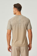 Axis Seamless T-Shirt - Stone