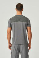 CELL T-SHIRT - CHARCOAL / SLATE