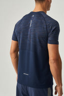 Axis Seamless T-Shirt - Navy
