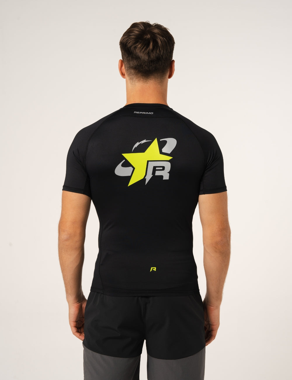 RP BASE LAYER T-SHIRT - BLACK / NEON