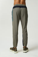 VORTEX PANTS - DARK MOSS / GREY VELVET