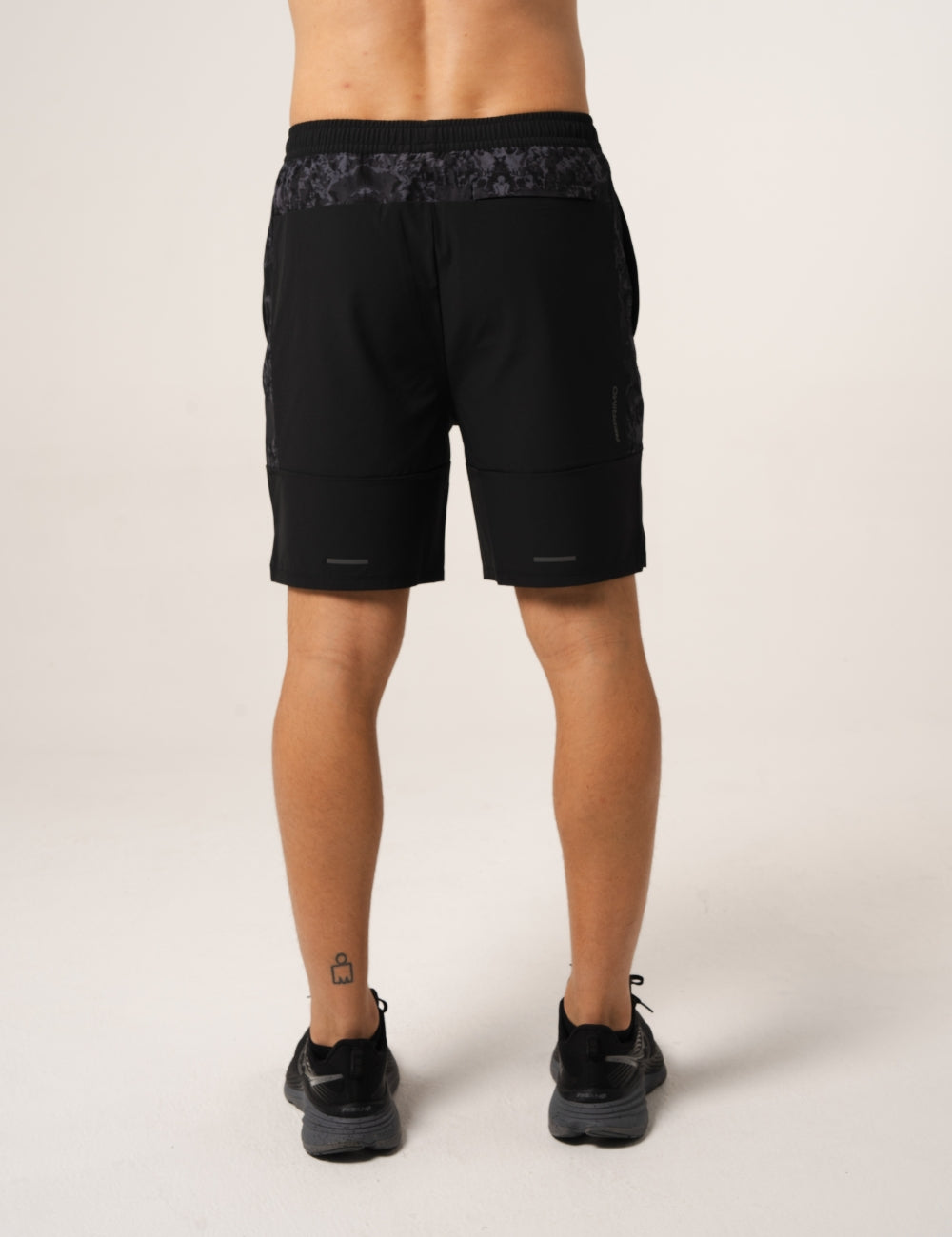 SHIBORI SHORTS - BLACK-2