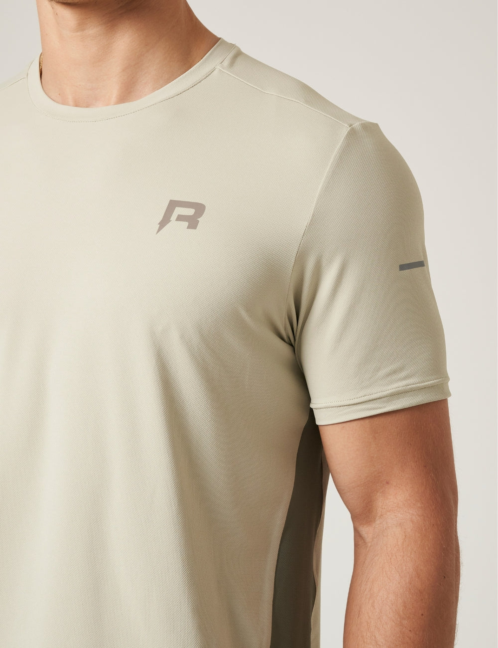 VORTEX T-SHIRT - STONE / KHAKI