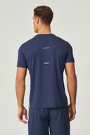 VORTEX T-SHIRT - NAVY / CHARCOAL