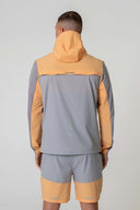 Flight Windbreaker - Orange / Grey