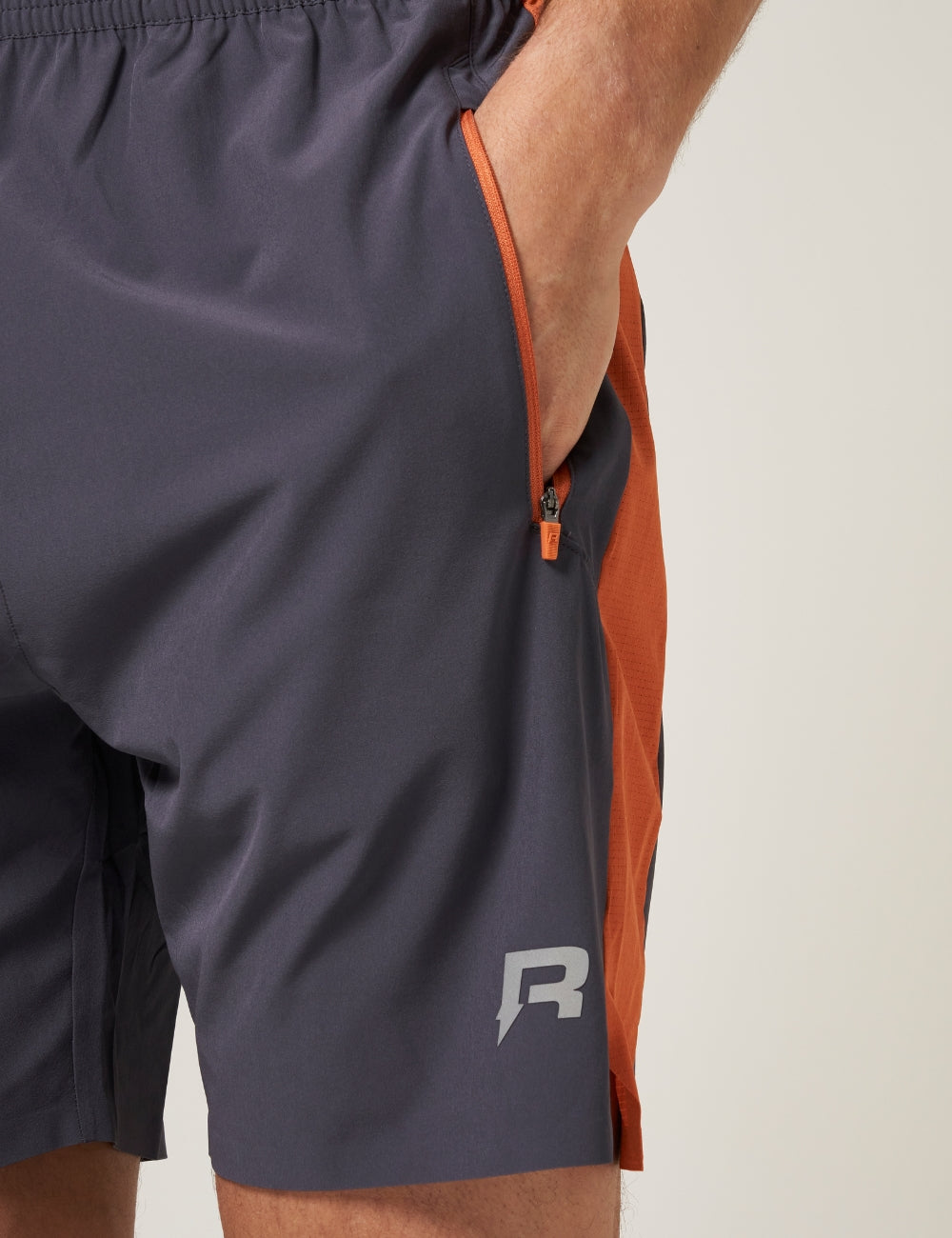 NOVA SHORTS - BURNT ORANGE / GRAPHITE