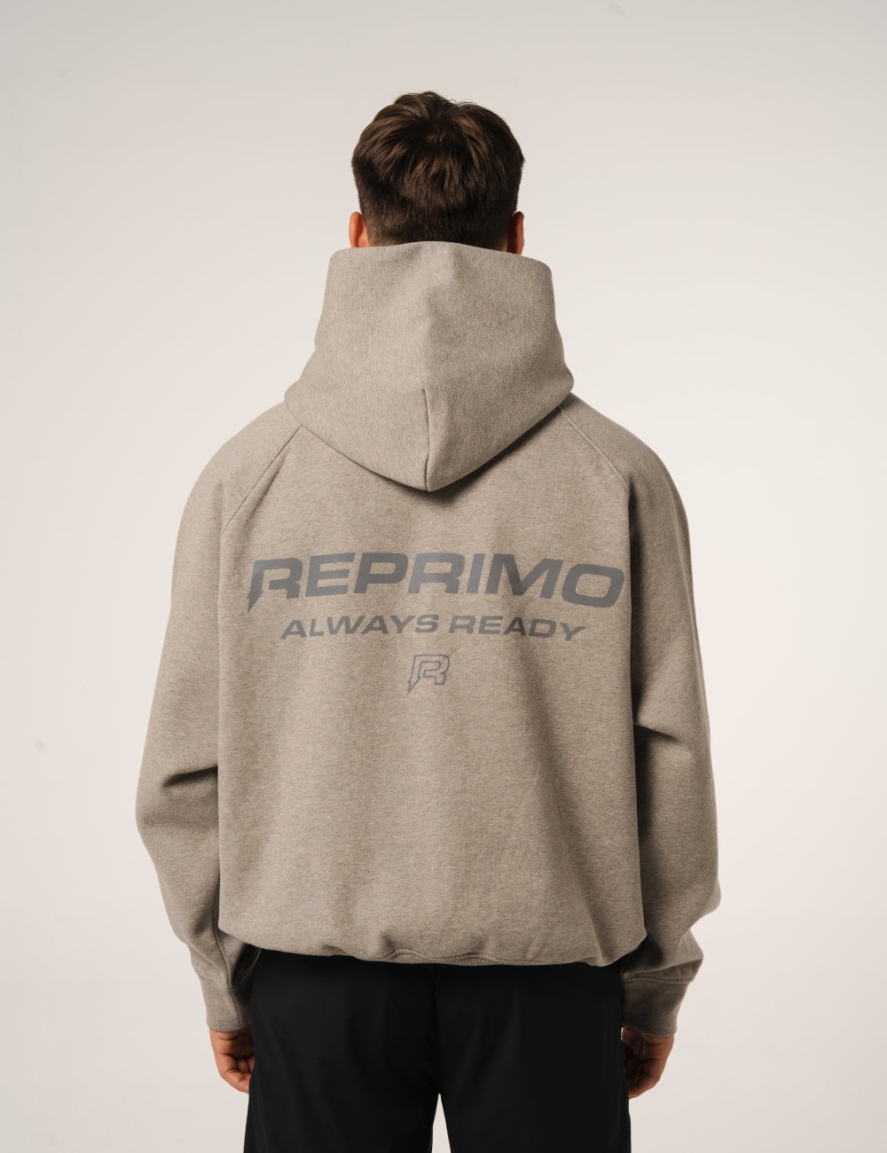 AR COLLECTIVE HOODIE - GREY MARL