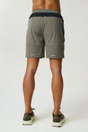 VORTEX SHORTS - DARK MOSS / GREY VELVET
