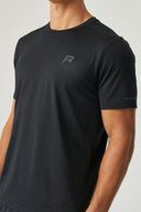 PACE T-SHIRT - BLACK / REFLECTIVE