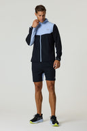 Flight Windbreaker - Black / Dusky Sky
