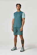 Flight T-Shirt - Forest Green / Mint