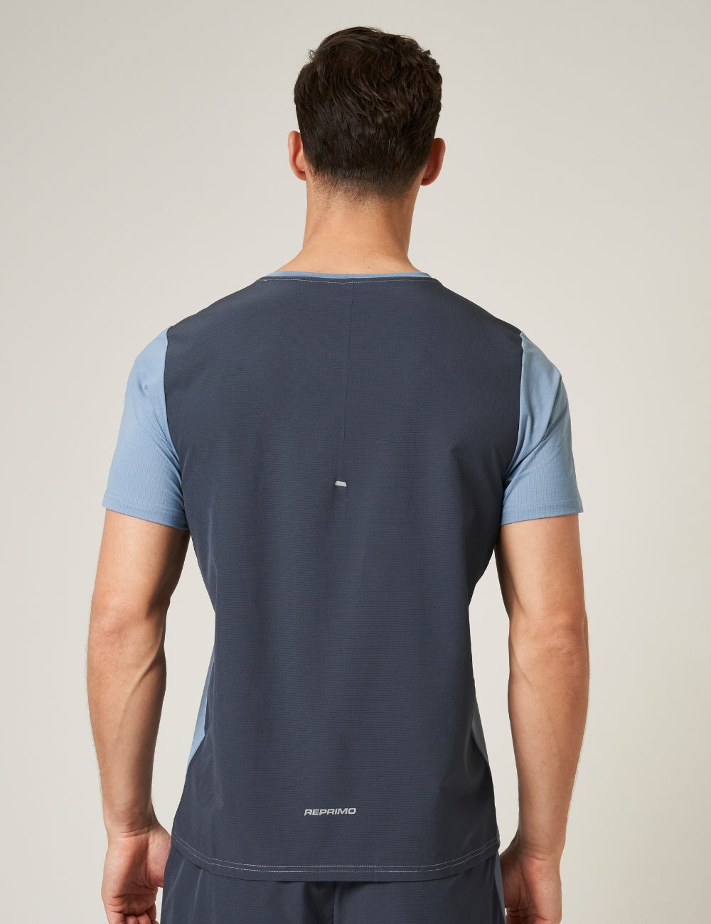 CLIMA T-SHIRT - DUSTY BLUE / INK BLUE-3