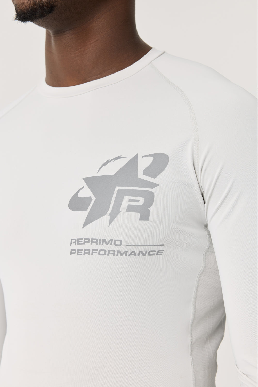 LONG SLEEVE BASE-LAYER - LIGHT GREY-3
